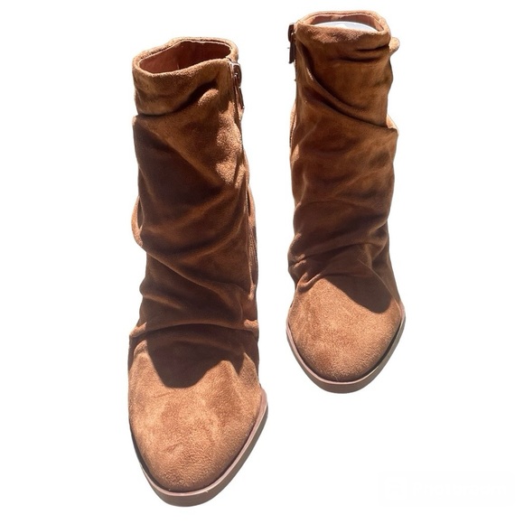 Qupid: Slouchy Pointed Toe Ankle Boot - Picture 2 of 5